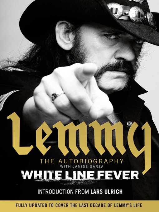 Title details for White Line Fever by Lemmy Kilmister - Wait list